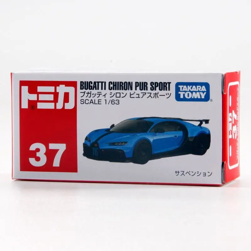 

В наличии: Масштабная модель автомобиля TOMY 1:63 — гоночный спорткар Bugatti Veyron (номер 37), артикул 175759. Игрушка для мальчиков, подарок.