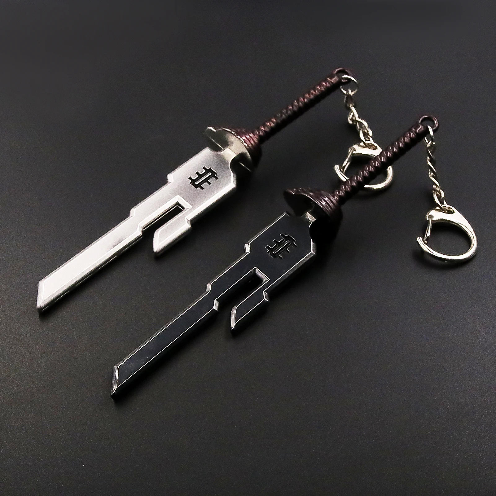 Anime Jujutsu Kaisen Cosplay Prop Keyring Nanami Kento Fushiguro Toji Weapon Model Pendant Keyring for Men Jewelry Accessories image 6