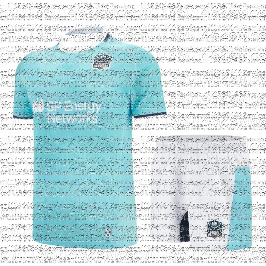 Nuevo Conjunto de Camisetas de Rugby a Juego para Familia Glasgow Warriors 2026, Color Rosa, Transpirable, que Absorbe la Humedad, Uniforme Deportivo, Camiseta de Entrenamiento