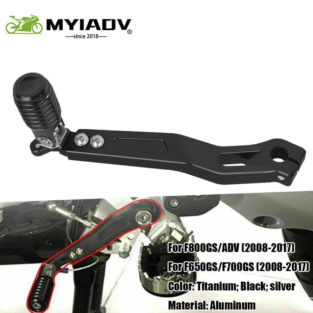 Motorcycle Shift Brake Pedal Lever For GS800 F 700 GS 2004-2017 Adjustable Folding Gear Shifter For BMW F800GS ADV F700GS F650GS