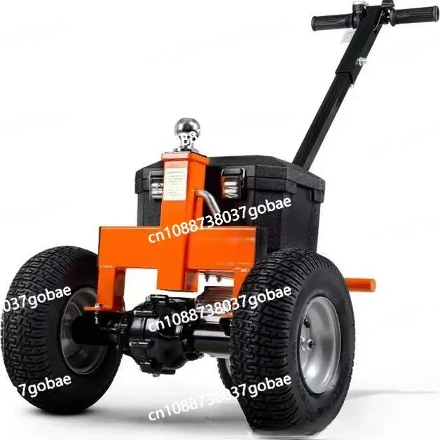 Electric trailer tractor trolley hot sale five-wheeled small trailer