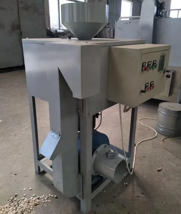 2026 High Shelling Rate Sacha Inchi Sheller Machine Hemp Seeds Hulling Separating Machine Sacha Inchi Shell Removing Machine