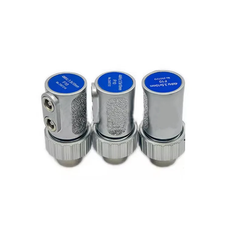Dual Straight Beam Probe Transducer NDT Test F10 10mm Frequency Options 1MHz/2MHz/4MHz/5MHz for Non-Destructive Probe Transducer