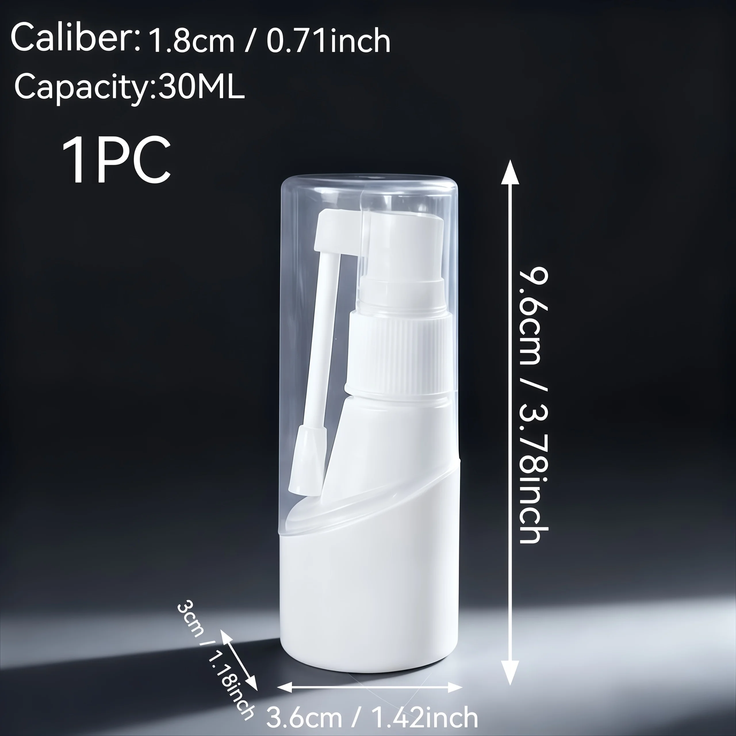 بخاخ دوار محمول (30 مل/50 مل) بخاخ رذاذ ناعم، زجاجة سفر، ملحق للتخييم والمشي لمسافات طويلة. قابلة لإعادة التعبئة #5