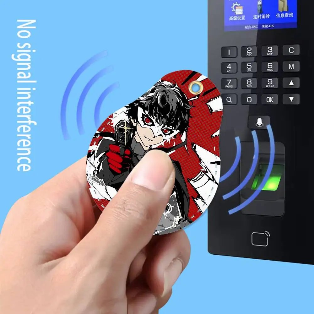 Goro Akechi Persona Joker Magnetic keychain case For Apple Airtags, also suitable for Pandora Tag dog tracker/locator devices