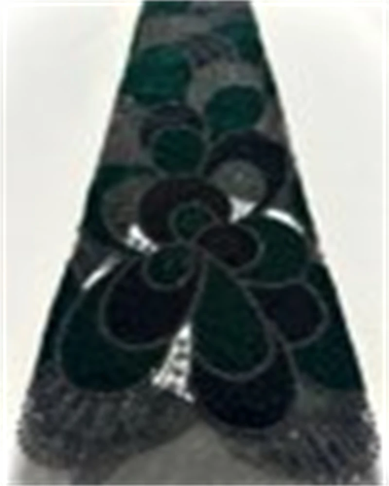 2024 Роскошная африканская бисерная высококачественная нигерийская блестка с жемчужным кружевом, французская тюлевая кружевная ткань для шитья вечерних платьев