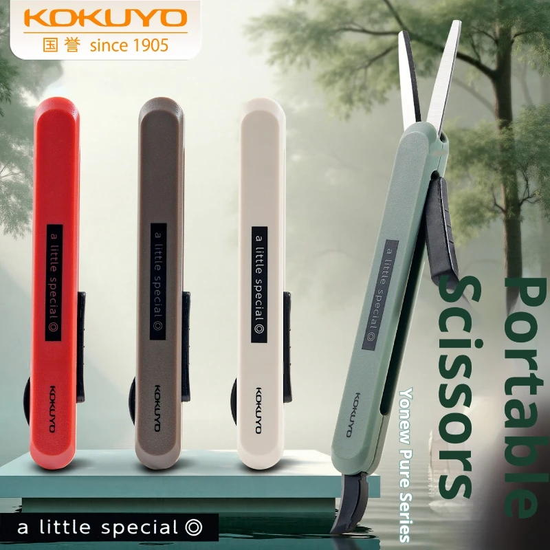 tesoura-kokuyo-a-little-special-2-em-1-de-dupla-funcao-lamina-arredondada-portatil-e-dobravel-essencial-para-entusiastas-de-artesanato-e-diy