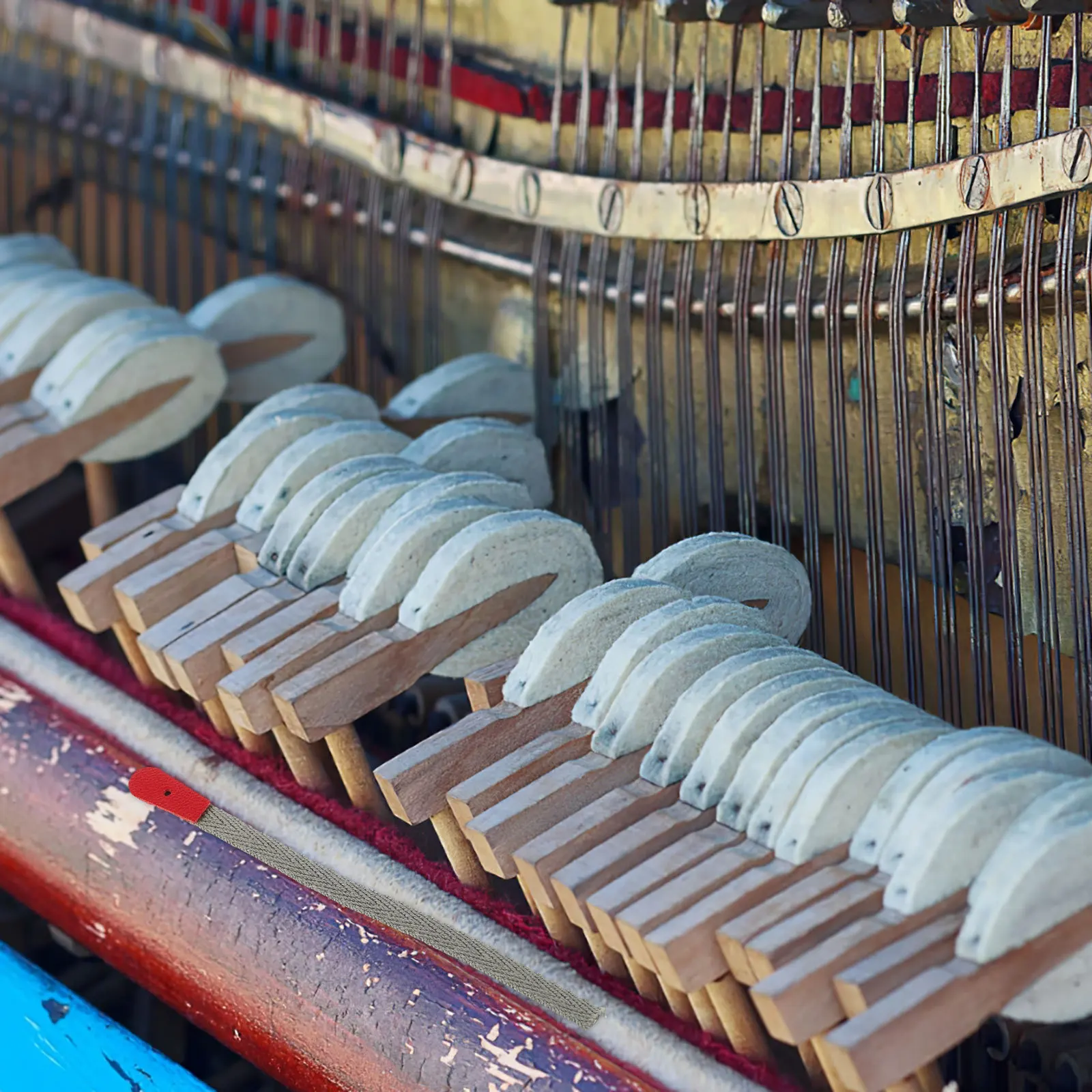 

90Pcs Piano Tuning Rope Essential Accessory Upright Pianos Reliable Material Precise Pitch Adjustment Music Teachers Academies