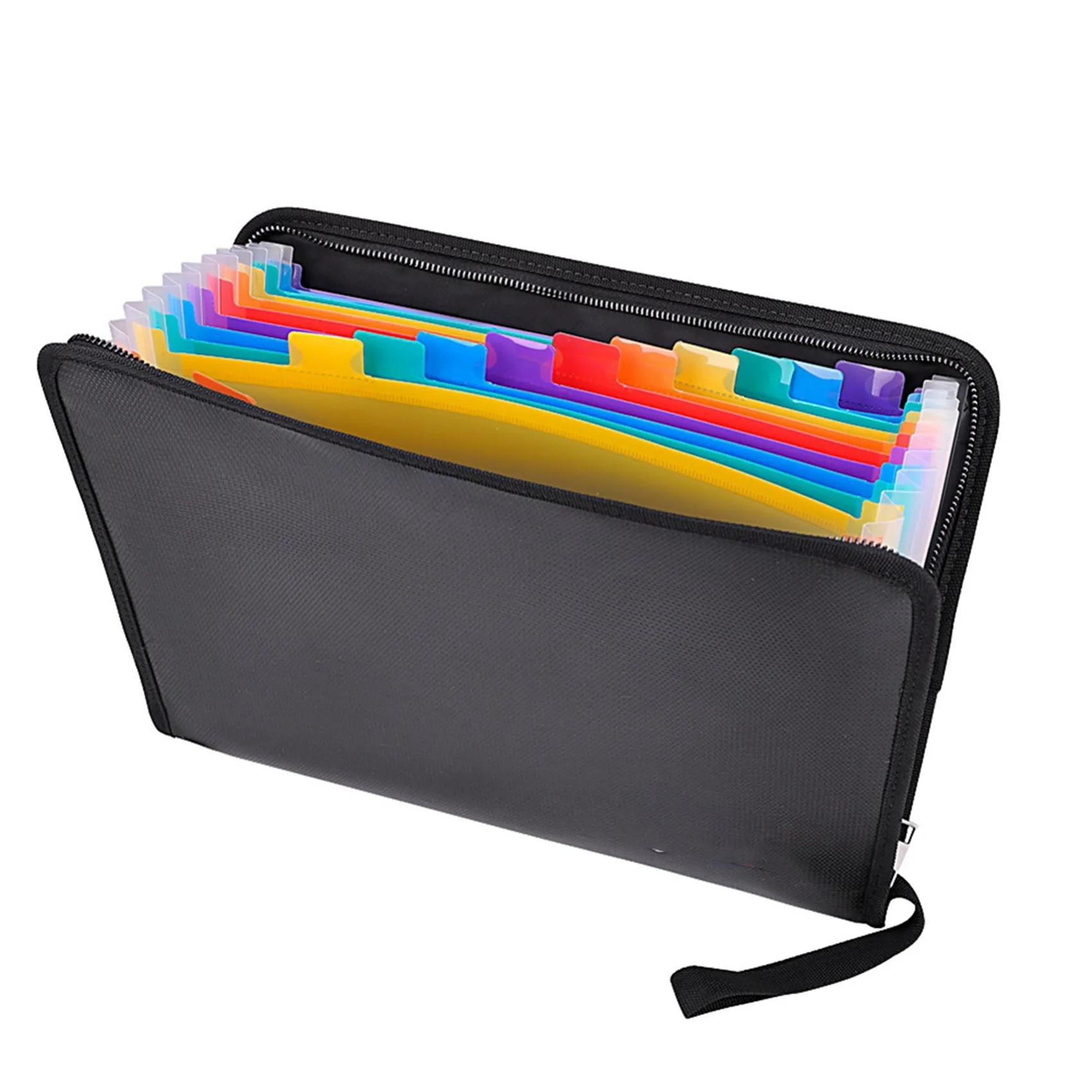 

Qy-2 Pcs Folder Organizer Water Resistant Fireproof File Folder Letter Size Waterproof Money Document Bag, A & B