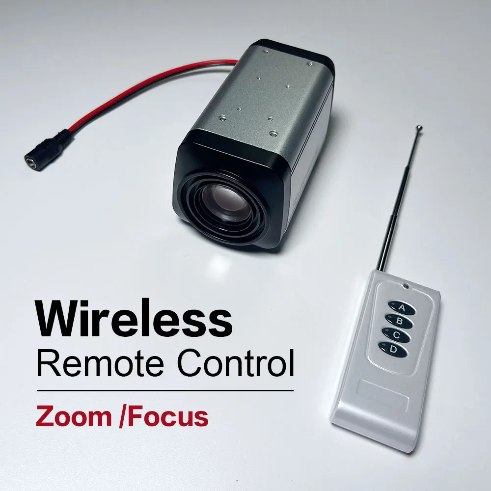 1200TVL CMOS Analog Auto Focus 36X Box Zoom Security CCTV Camera Add wireless remote control AHD Camera For AHD 1080P DVR