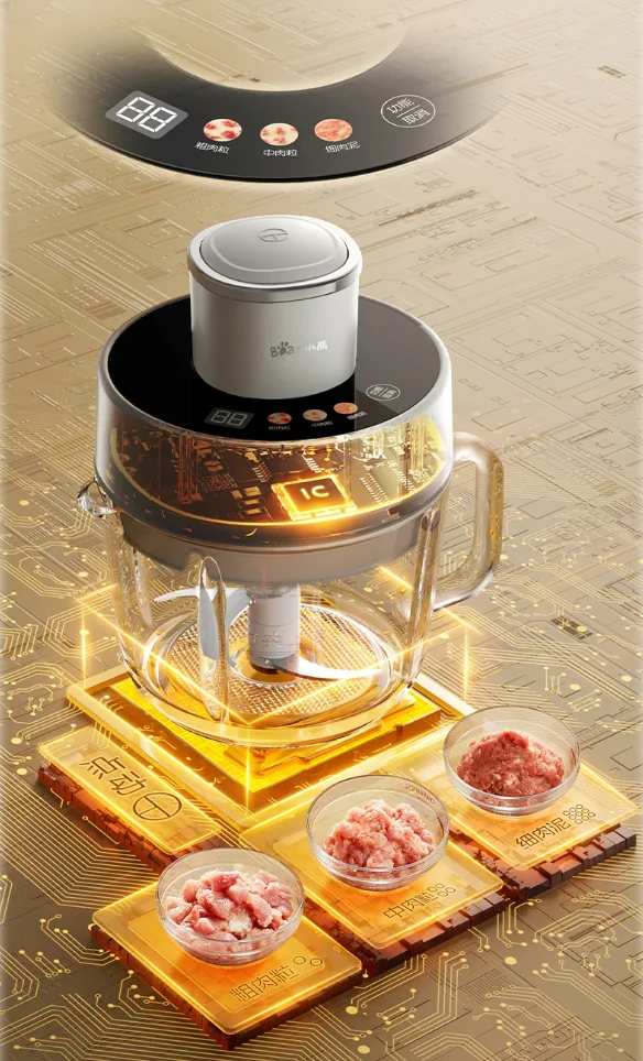 220V Bear Meat Grinder Electric Automatic Multifunctional Home Meat Mincer New Model AM