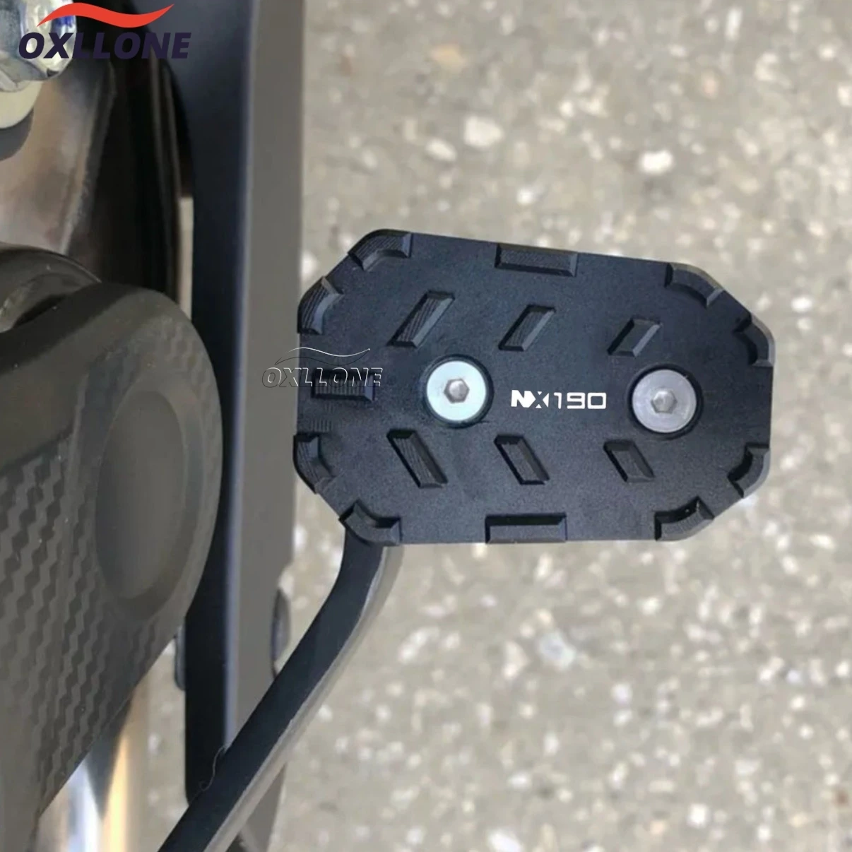 

2024 2025 2026 For Honda NX190 NX-190 NX 190 Brake Lever Pedal Enlarger Extension Plate Pad CB 190X CB190X CB190X 2021 2022 2023