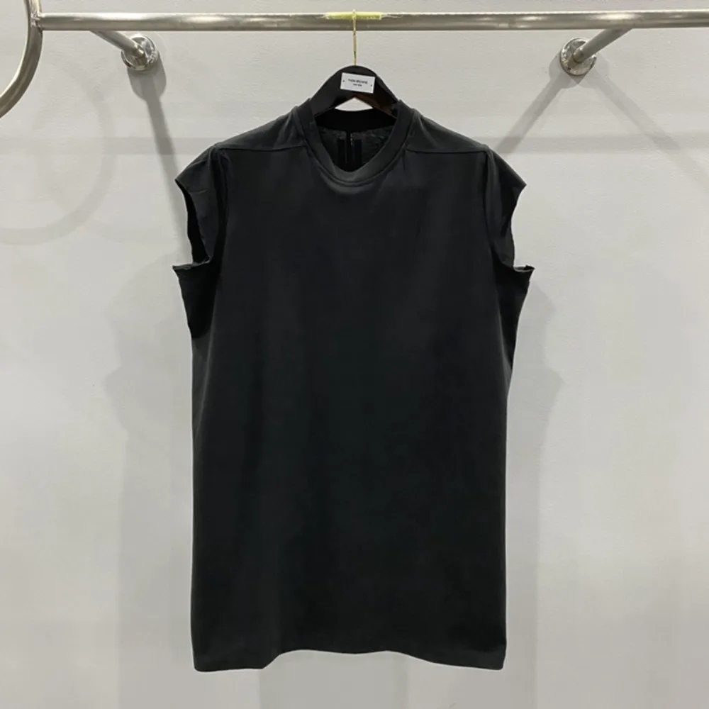 High Street Tees Tanks Men's Classic Dark Loose Burr Loose Solid Color Tank in 3 Colors Men