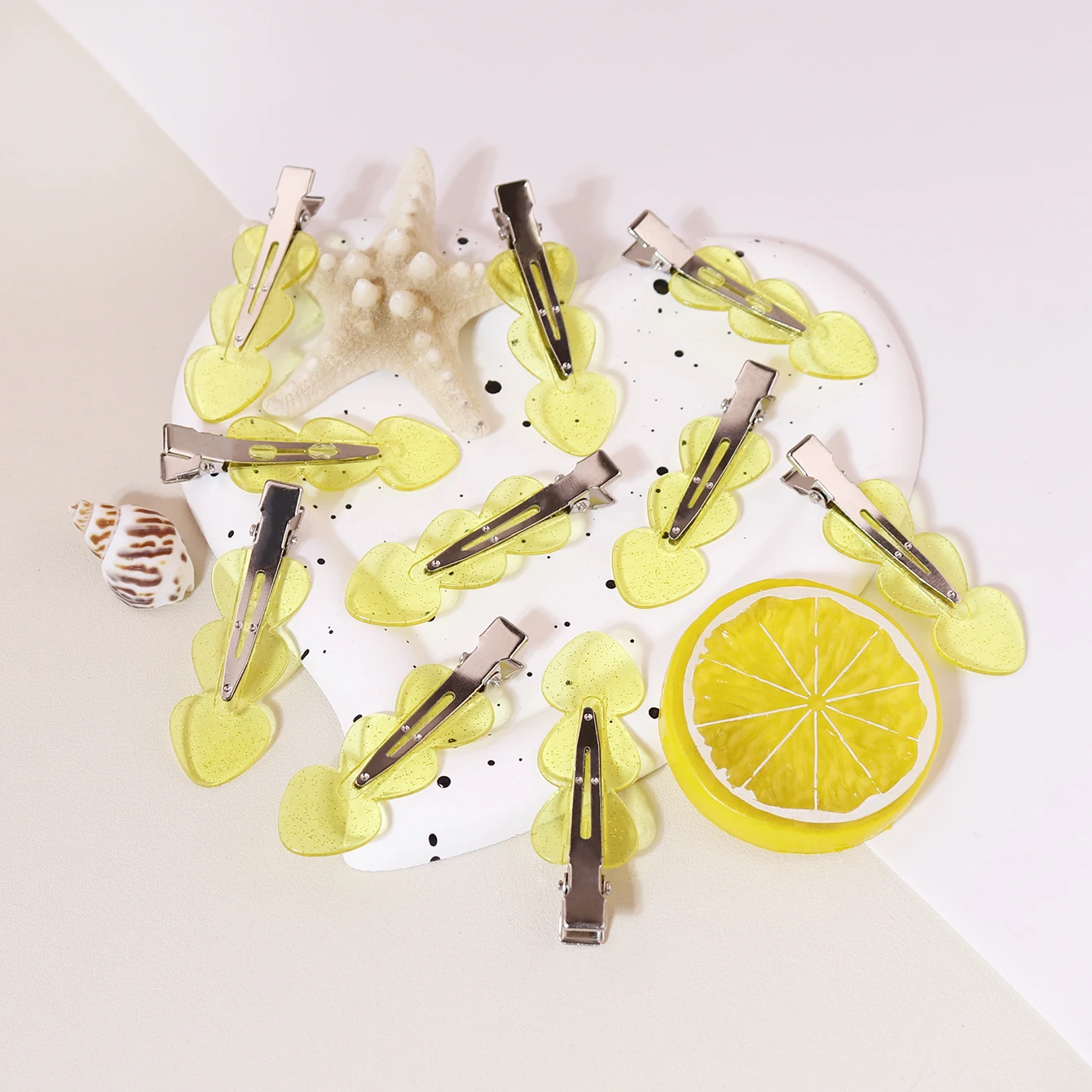 10 قطع مشبك شعر بدون تجعد، مشابك شعر على شكل شجرة معدنية للشعر الرقيق السميك، إكسسوارات لطيفة للنساء، خاصة للشعر المستعار الحقيقي #3