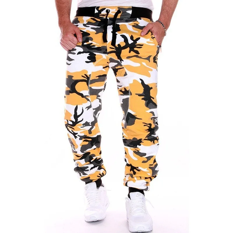 Camouflage Cargo Pants Men 2023 New Casual Cotton Fashion Multi-Pocket Joggers Male Sweatpants Slim Fit Plus Size Trousers Men