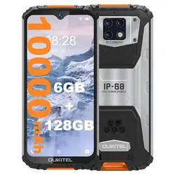 Oukitel Wp28 E Robuuste Mobiele Telefoon 6.52-Inch Hd + Display 10600Mah Smartphone Ip68 & Ip 69K & MIL-STD-810H Achteruitrijcamera 13mp Telefoon