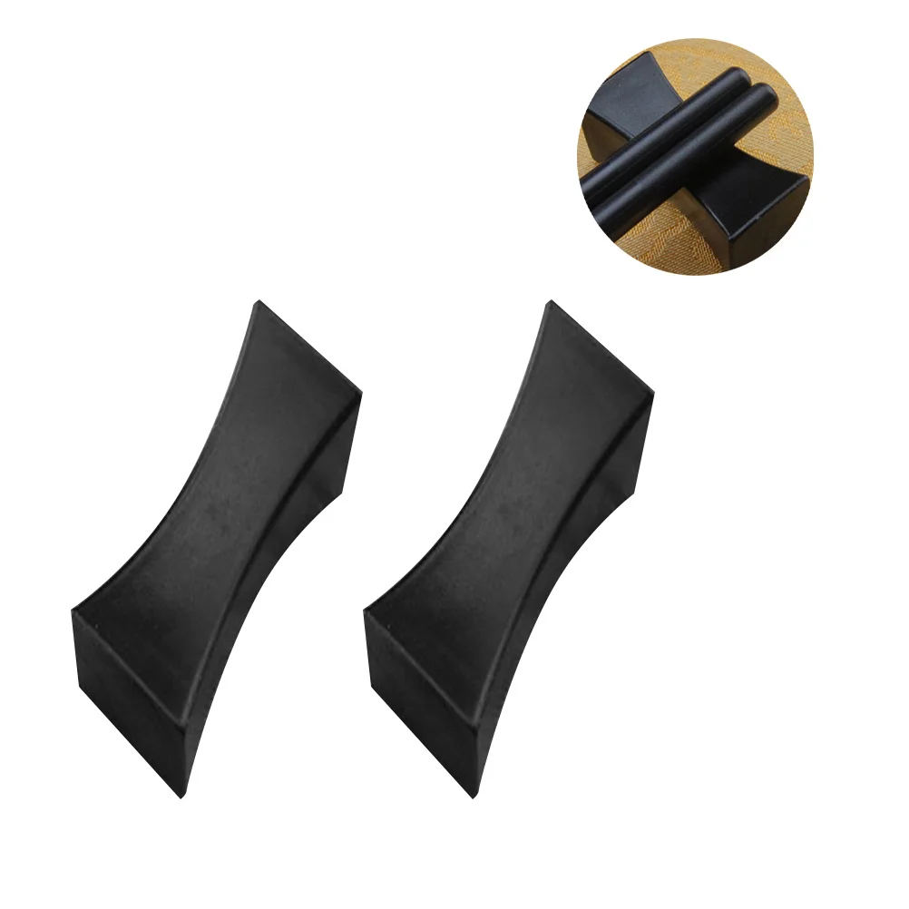 

2 шт., креативный держатель для палочек для еды в форме подушки, поднос для еды, набор посуды для домашней вечеринки, свадьбы, прочный цинковый сплав