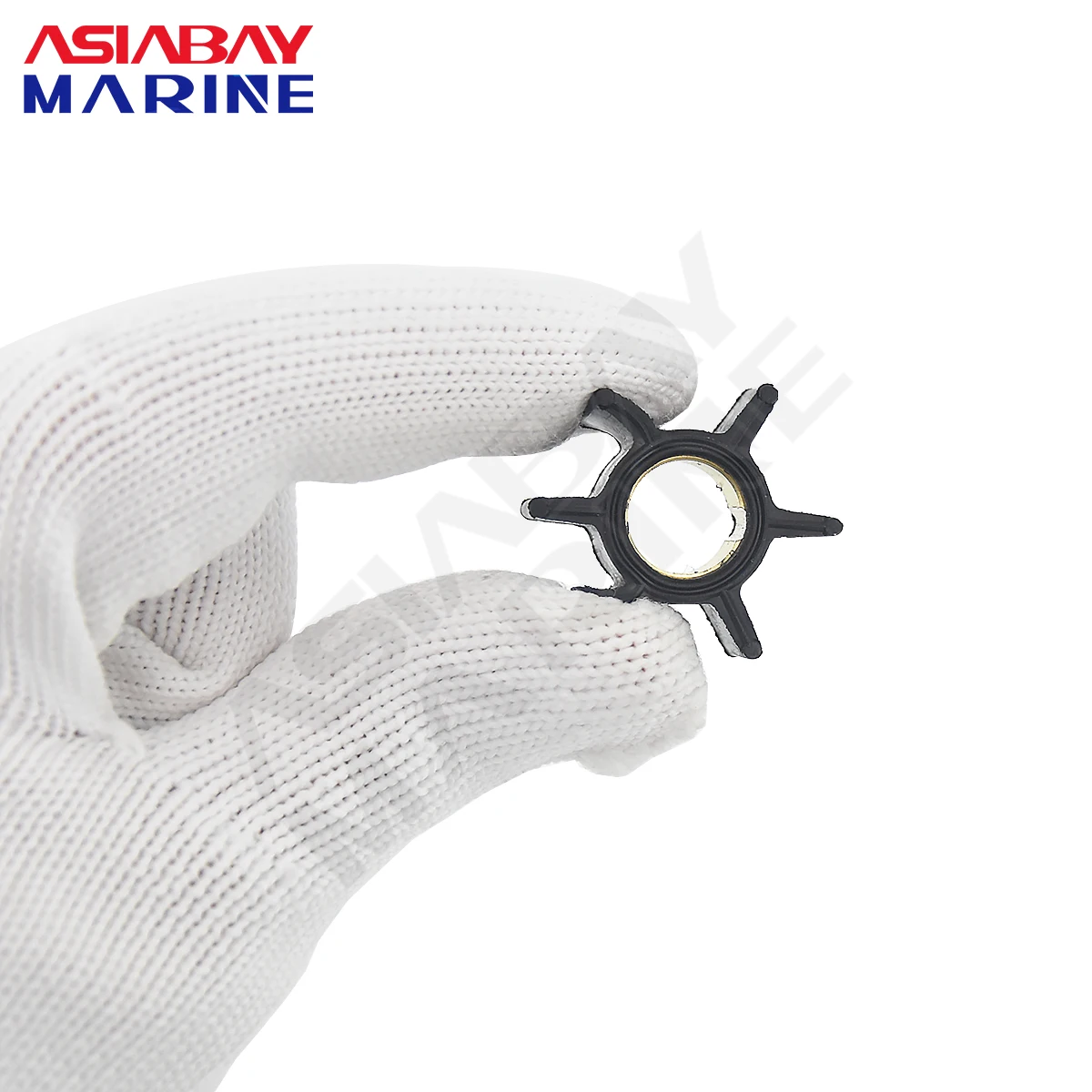 Крыльчатка водяного насоса 47-89981 для подвесного мотора Mercury Mariner 4hp 4.5hp 6hp 7.5hp 9.8hp 10hp Quicksilver 47-65957