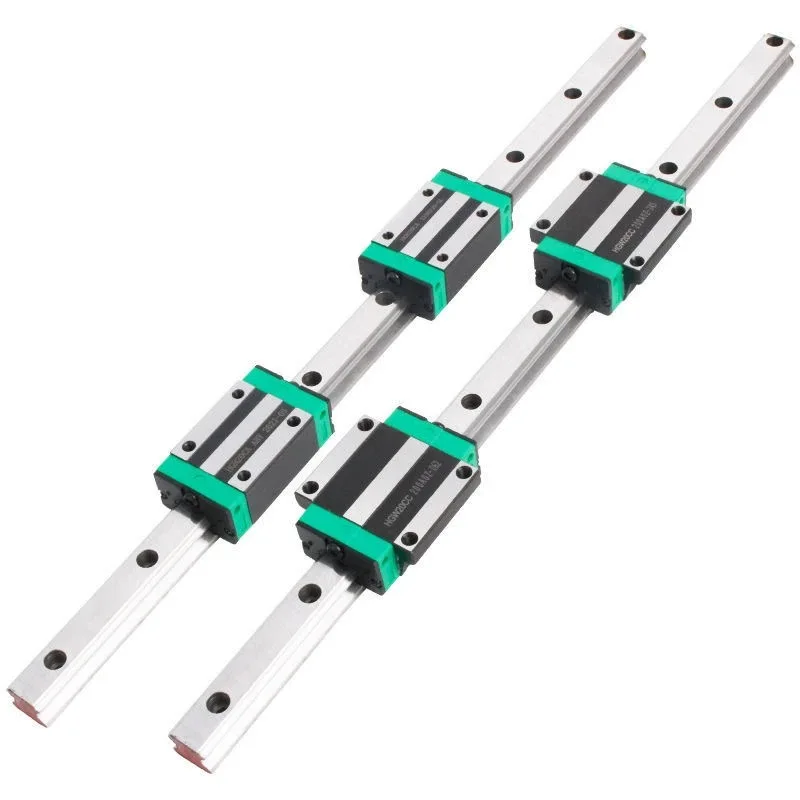 Riel guía lineal cuadrado de carga pesada CNC HGR30 de 30mm con bloque de carro deslizante HGH30CA HGW30CC para enrutador de fresadora de grabador