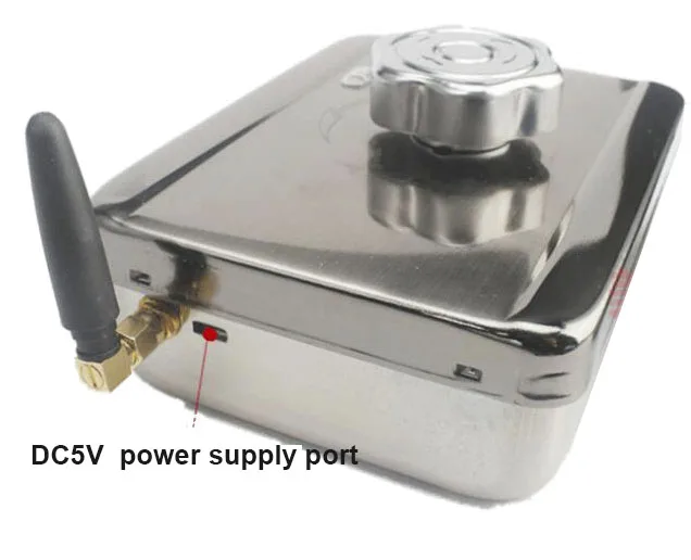 Wireless Electronic Lock Invisible Remote Control Door Lock Hidden Garage Lock For House Security