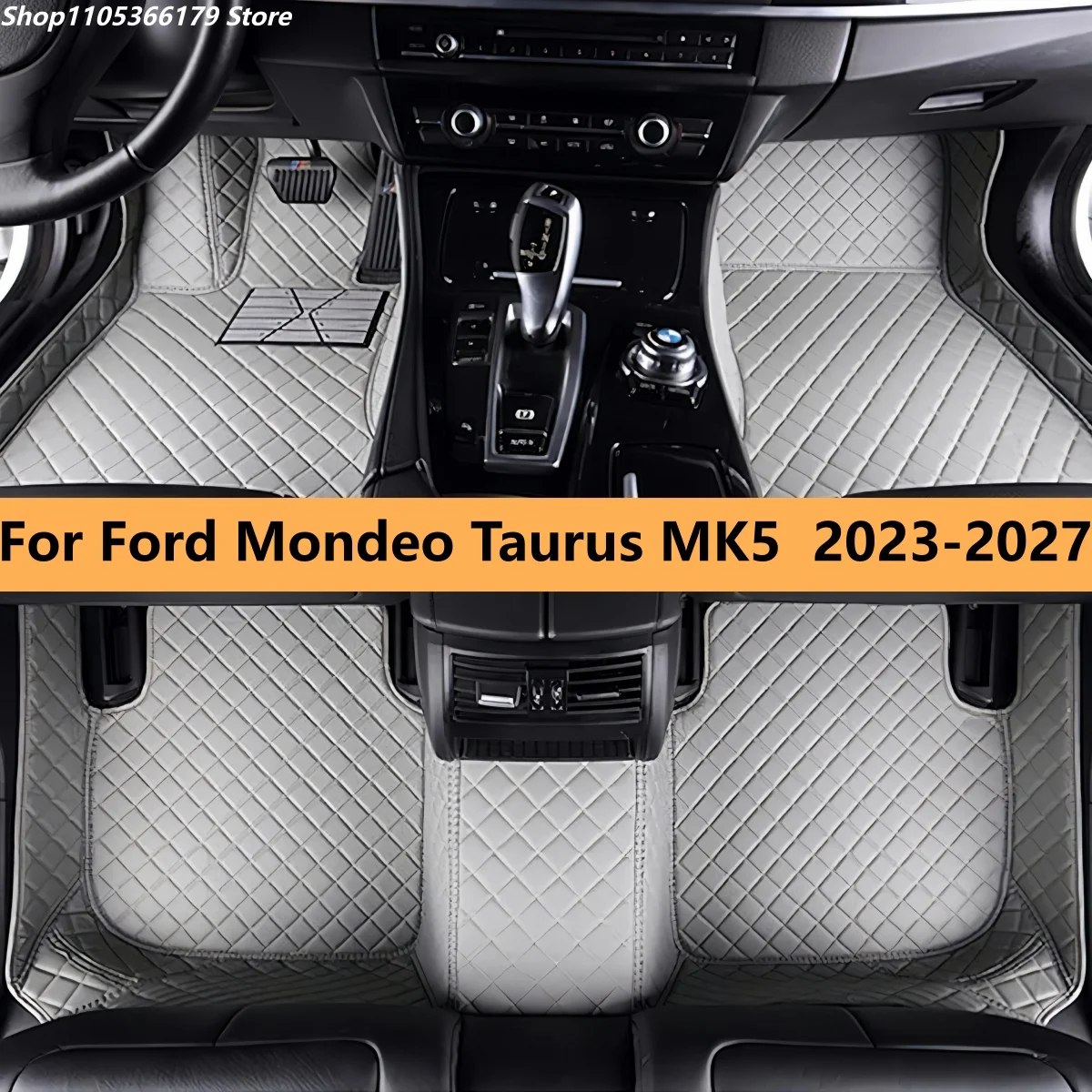

Автомобильные коврики на заказ для Ford Mondeo Taurus MK5 2023-2027: кожаные, для пола, ковровые, защитные
