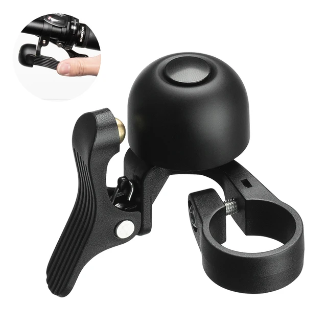 Bel Ami Timbre Bicicleta Retro ROCKBROS - Anillo Manillar, Plata Brillante, Colección Clásica Campana Bicicleta Retro