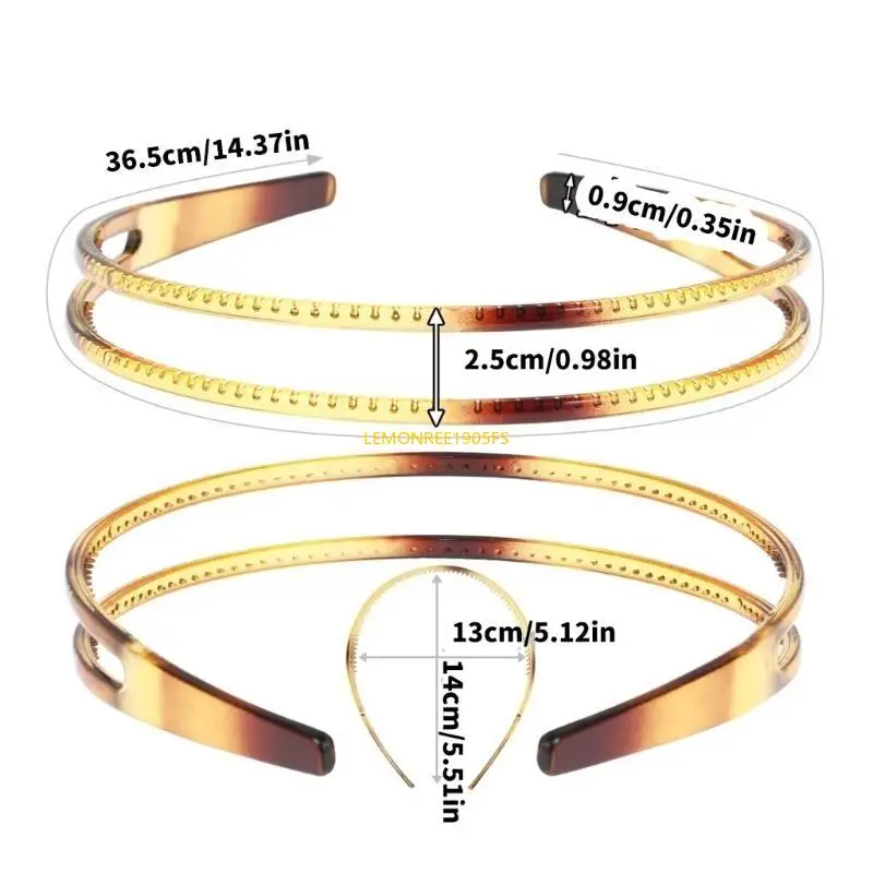 

DXAE Multifunctional Stylish Hair Band Washing Face Headdress Comfortable Hair Rings for Women and Girls Daily Use