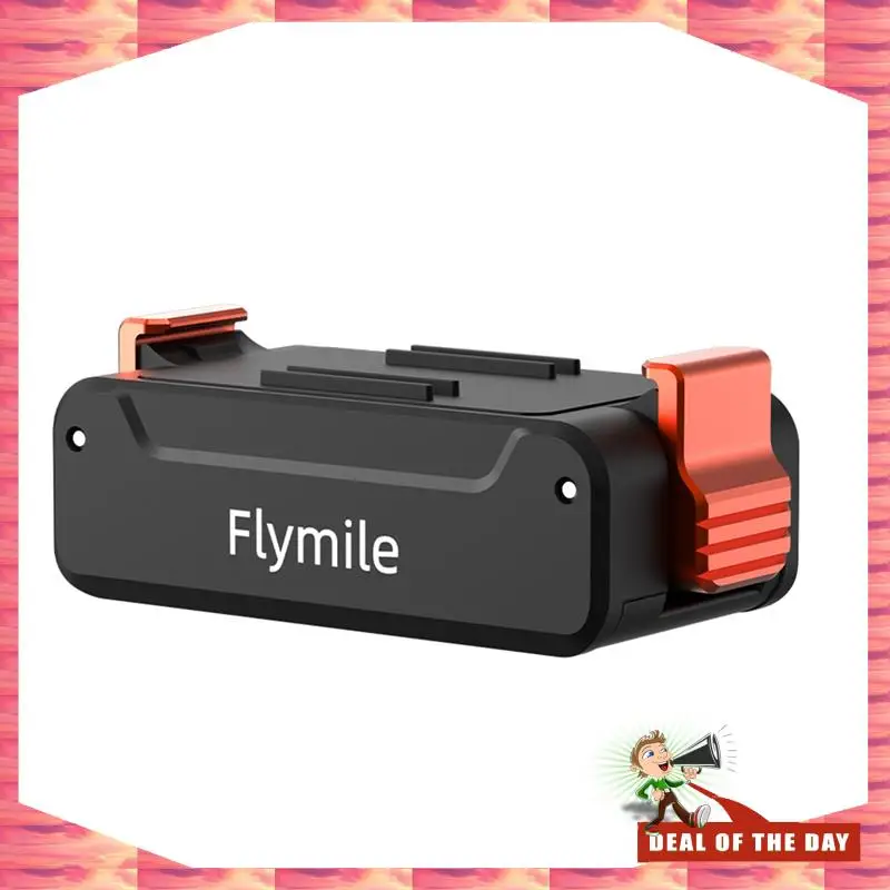 24-Hour Delivery Flymile Cold Shoe Quick Release Magnetic Mount Base For DJI ACTION 4/5 PRO Adapter And 1/4" Screw Mount