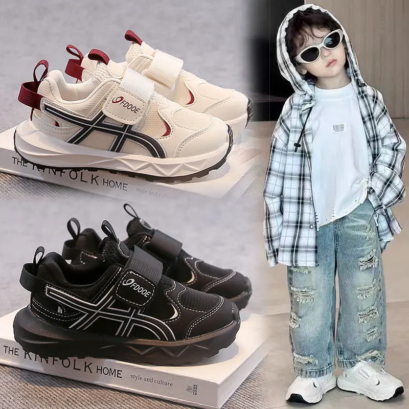 

Осенняя детская повседневная обувь для девочек, студентов, бега, модная легкая, удобная и теплая спортивная обувь