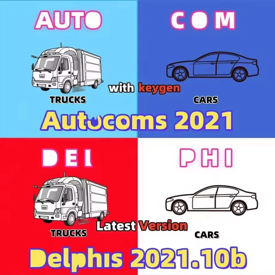 

Newest Version, Plus 2021.10b with Keygen, DS 150 Aut/2021.11 Codings, OBD2 car tools software