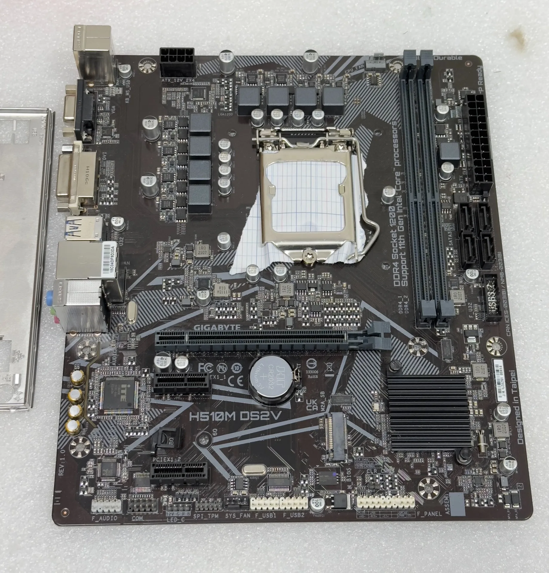 Материнская плата известного бренда-H510M DS2V