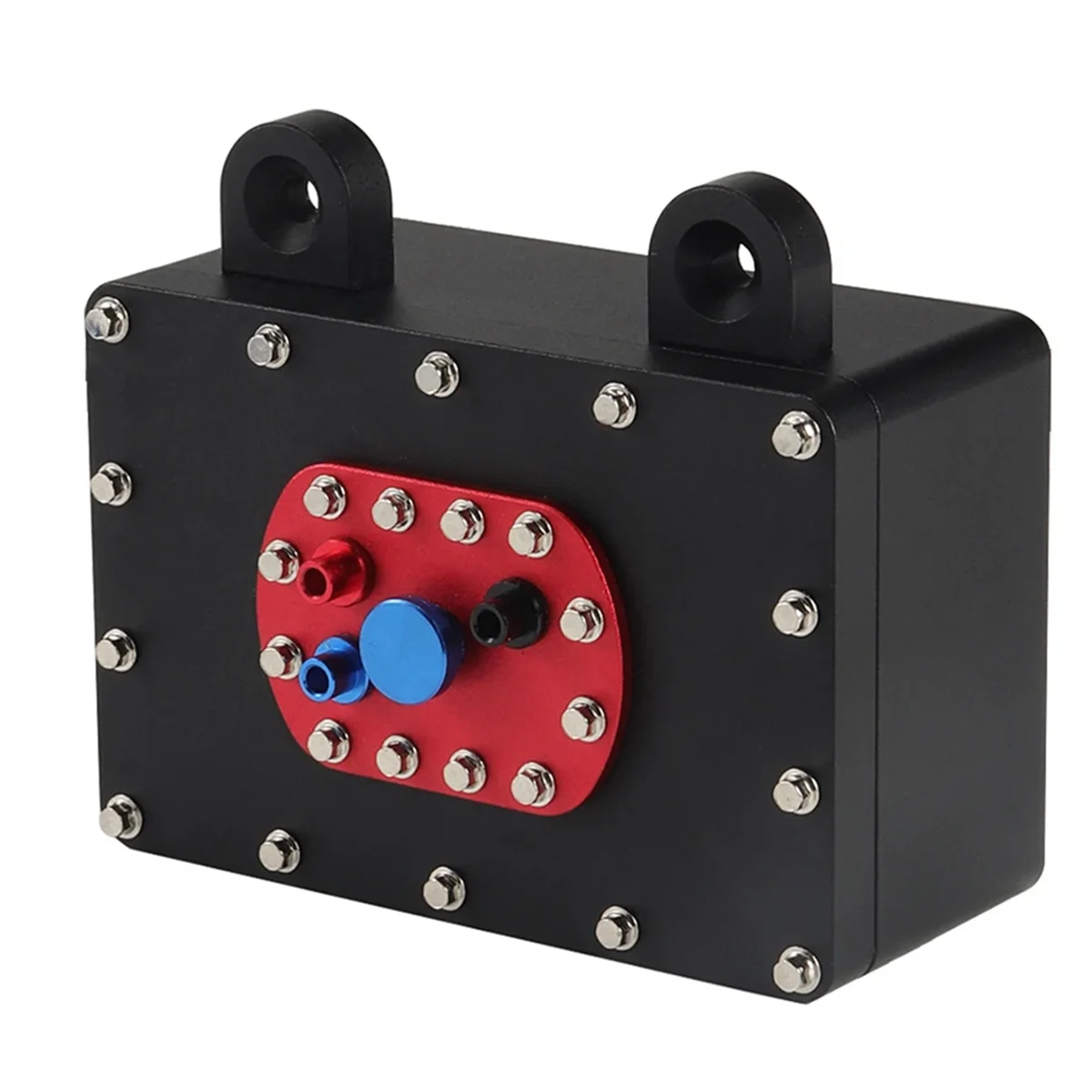 ABZW – boîte récepteur de voiture d'escalade en métal, réservoir de carburant pour 1/10 RC SCX10 D90 Capra RR10 VS4-10 Phoenix TRX4 TRX6 TF2 D90 CC01 noir