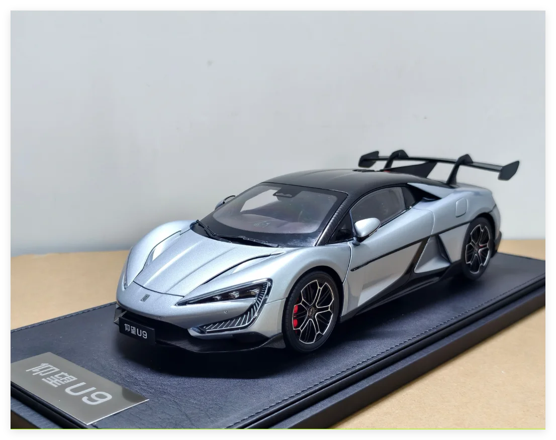 

Коллекционная модель автомобиля Byd Yangwang U9 из сплава, масштаб 1:18, высококачественный спортивный купе, для автолюбителей