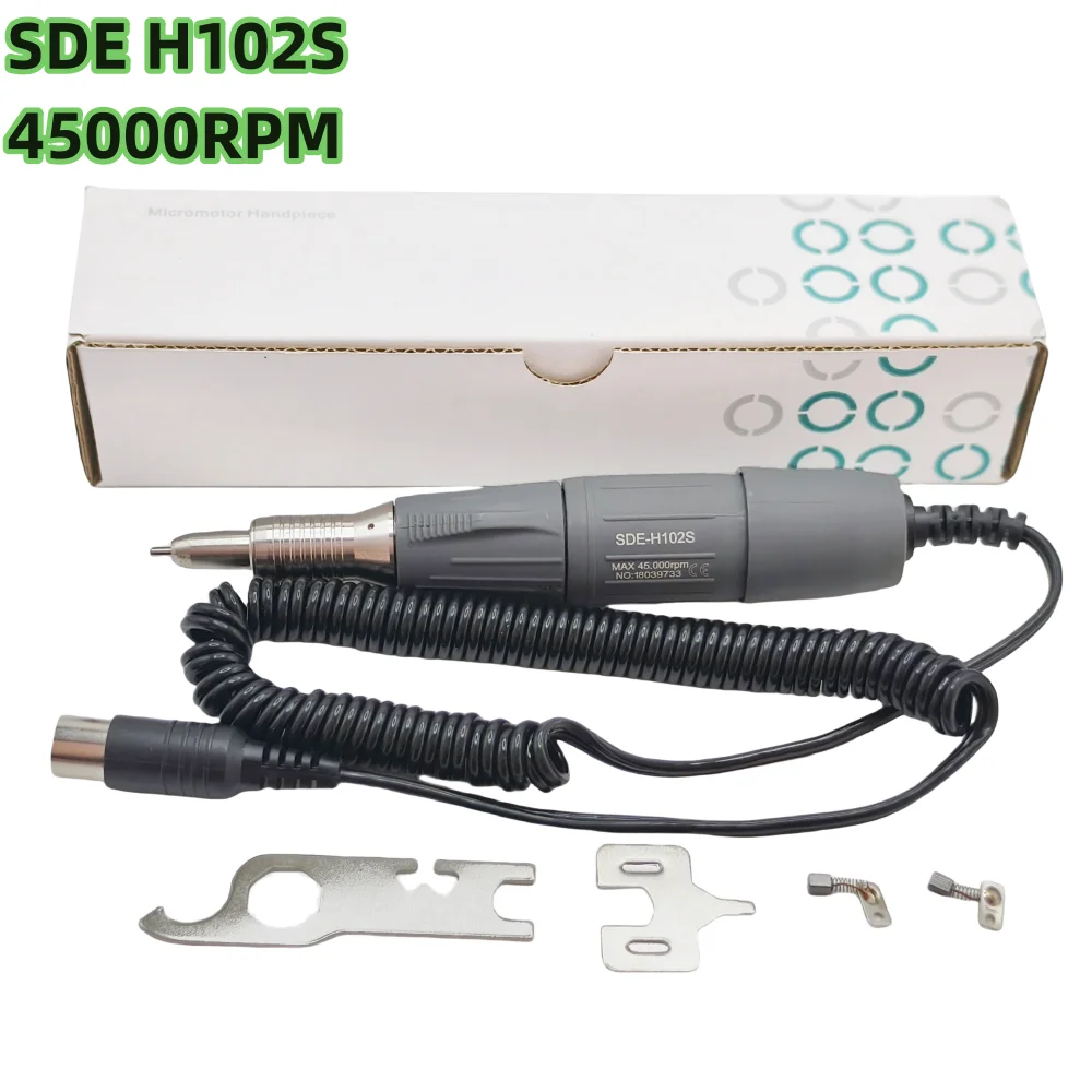 45000RPM Micromotor Polish Nail Drill Pen For STRONG 210 90 204 Electric Manicure Machine Handle SDE H102S H35SP1 H35SPN H35LSP