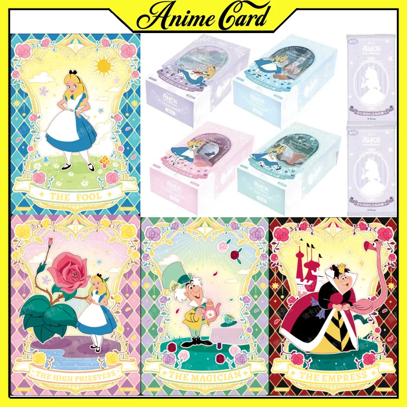 Card.fun Alice in Wonderland Card Anime Collection Cards Fairy Tales Series Booster Box TCG Hobby Collectibles Birthday Gifts