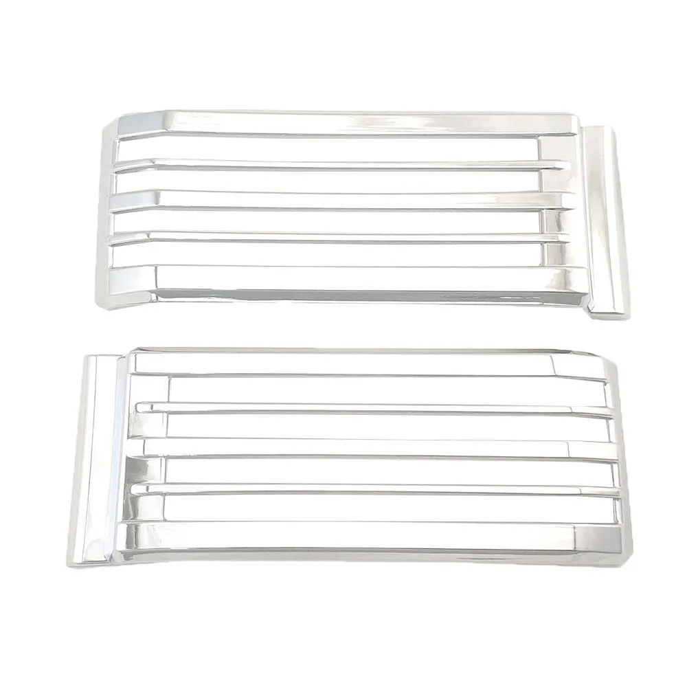 Car Upgrade Automotive Air Vent For Toyota Land Cruiser FJ70 1984-2025 Chrome Silver Car Decoration Stickers Car Styling 2