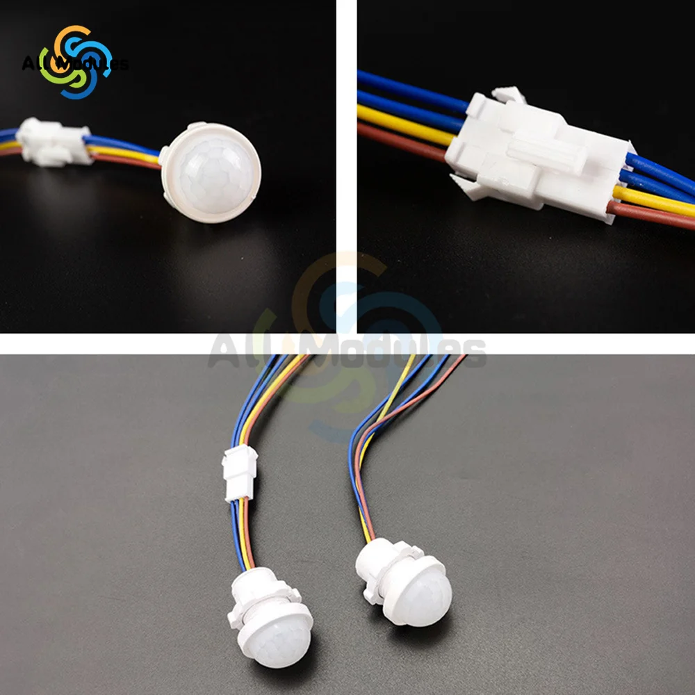 PIR Motion Sensor Light Switch LED PIR No Adjustable Delay Human Body Infrared Detector IR Infrared Motion Sensor Light Switch