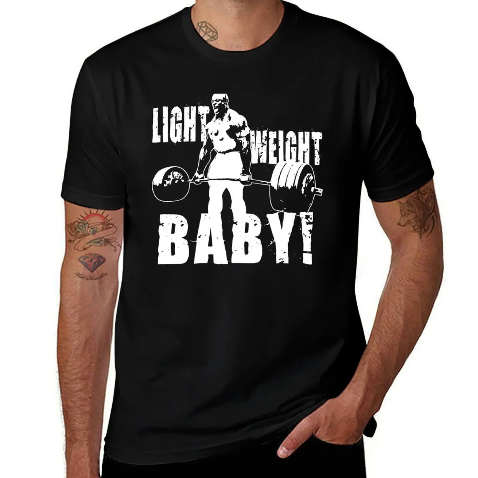 Light Weight Baby! (Ronnie Coleman) T-Shirt blanks shirts graphic tees boys animal print men clothing