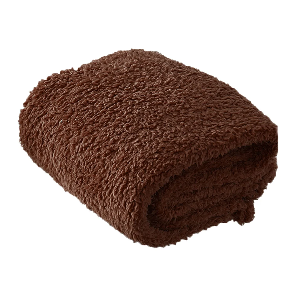 Кофейный цвет, большой размер, одеяло для собак и кошек, термоковрик для сна для использования в помещении и на открытом воздухе, удобный для переноски, легкий дизайн для путешествий