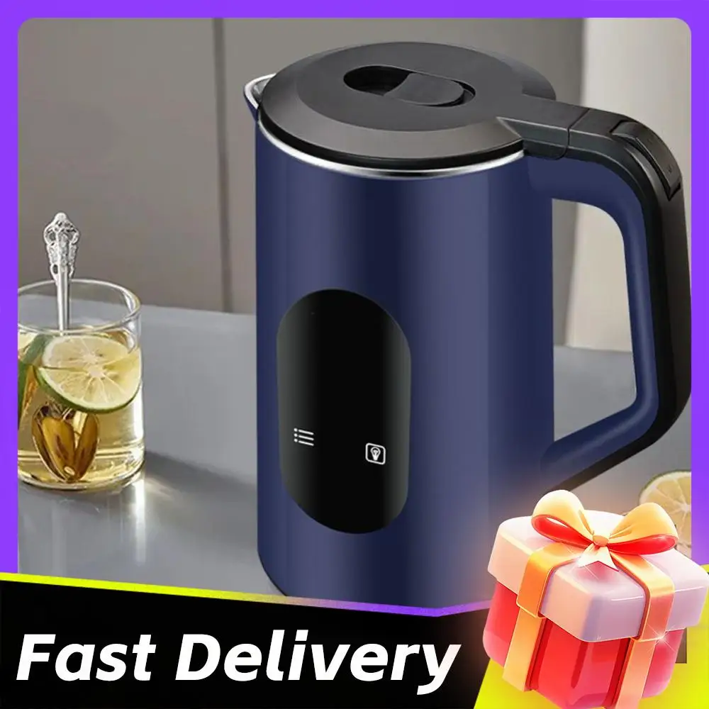 

Электрический чайник из нержавеющей стали на 2,2 л с автоотключением, многофункциональный, 1500 Вт, быстрый нагрев для приготовления чая и кофе