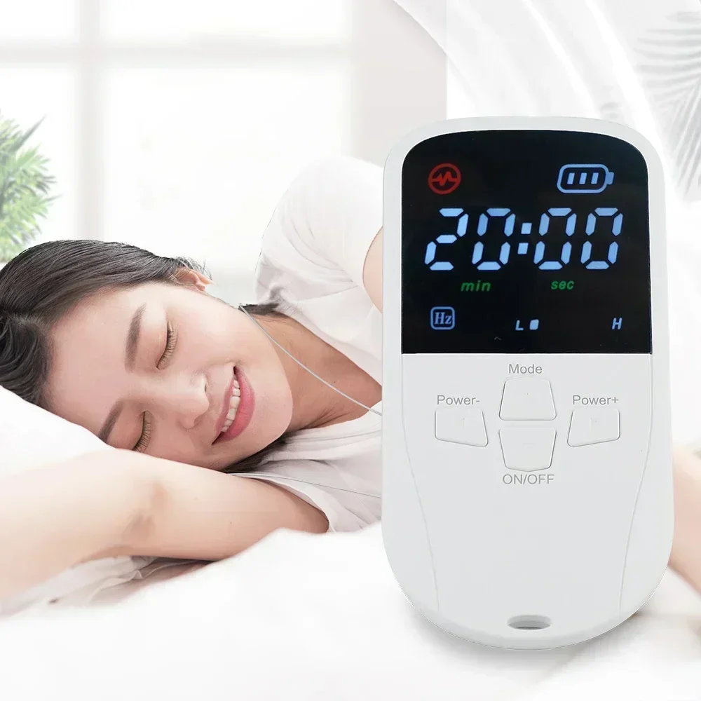 

Sleep Aid CES cranial electrotherapy stimulation technology Alpha Stim insomnia Sleeping device No Sleep Anxiety Depression