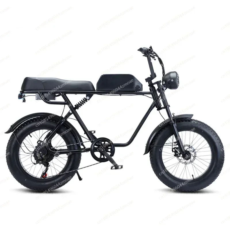 

New Adult Cycling Electric Bicycle High -carbon Steel Black 1000W Electric Bicycle for Adults