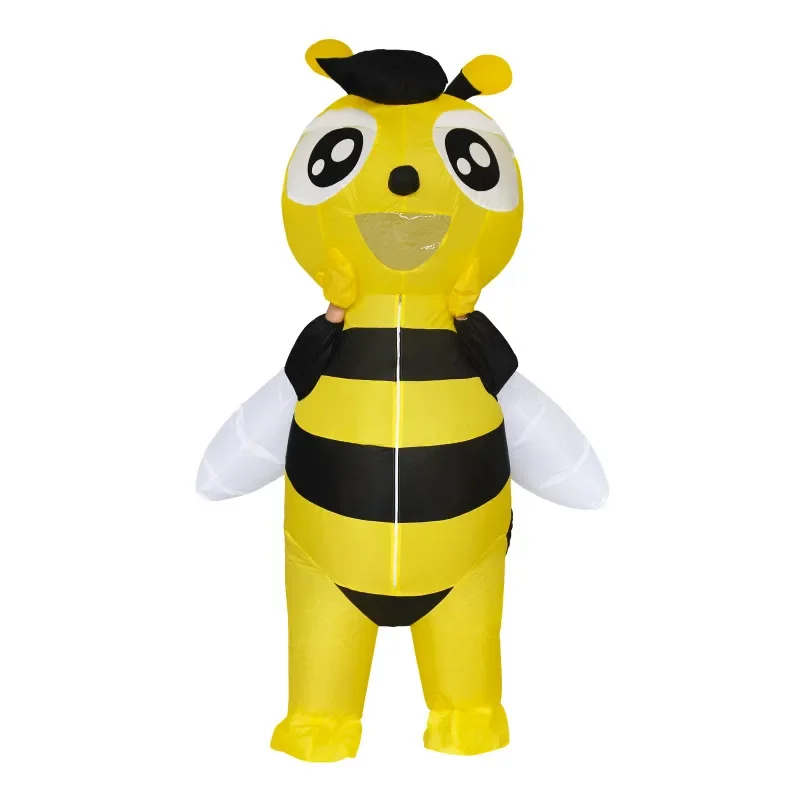 Cartoon Bee Bumblebee Inflatable Costume Doll Costume Annual Party Halloween Funny Show Doll Costume