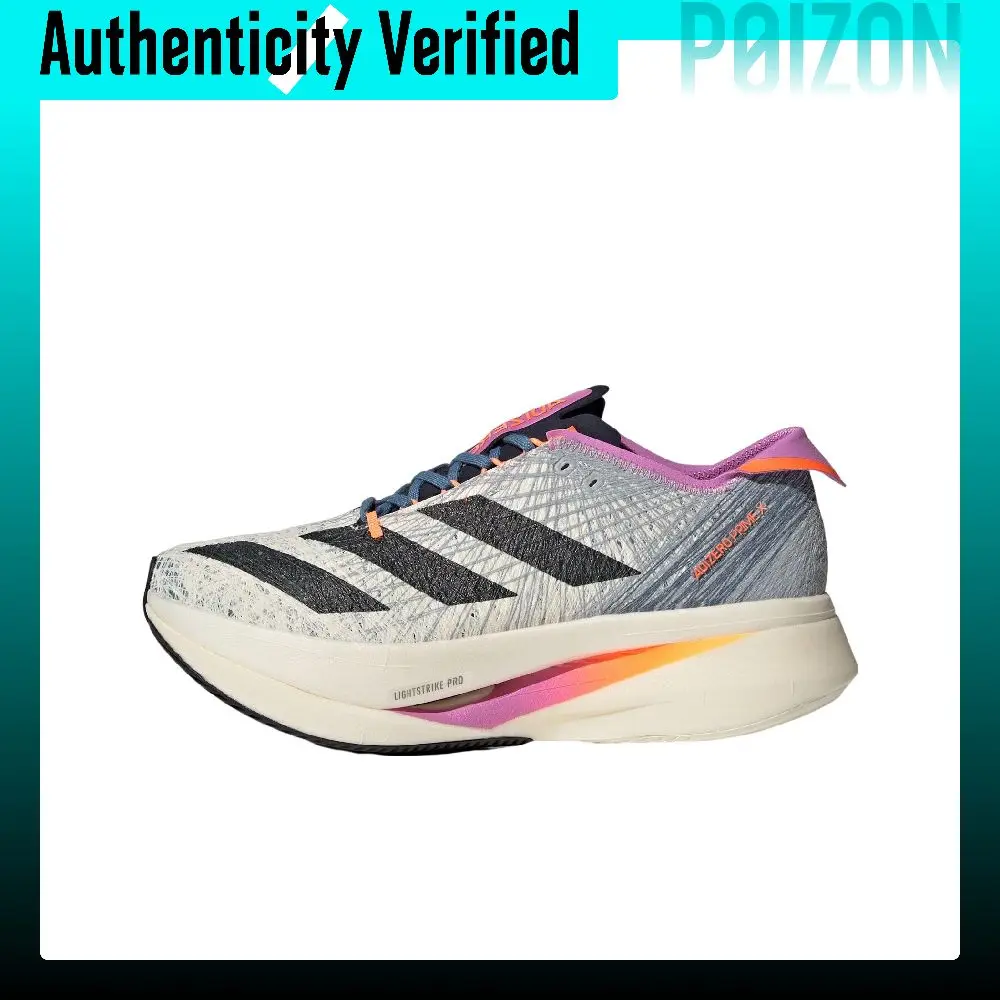 Adidas Adizero Prime X Running Shoes Unisex Low-top Gray/Black GX6675