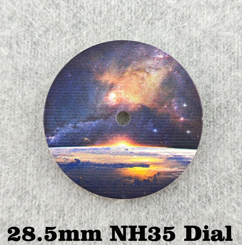 

NEW NH35 Dial 28.5mm Dial NH36 Dial Starry Sky High-Quality Watch Dial Suitable For NH35/NH36 Movement Watch Accessory