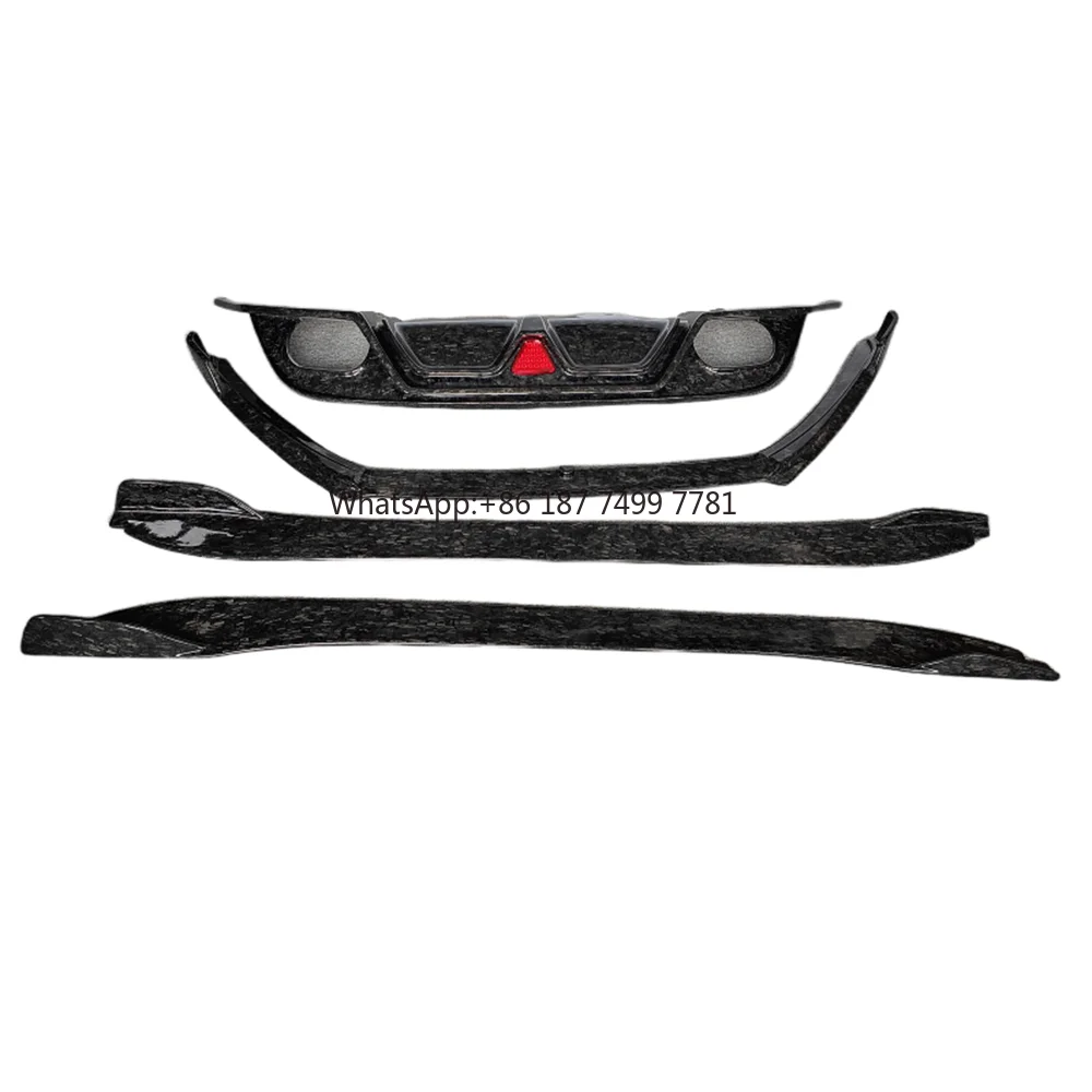 

High Quality Forged Carbon Fiber Front Bumper Lip Skirt Rear Diffuser Body Kit for 2013-2019 . F-type Body Kit