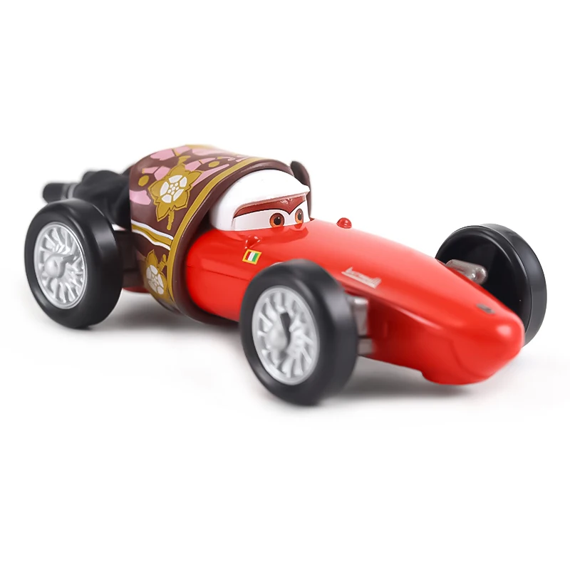 Cars 3 Pixar Cars 2 Lightning McQueen Mater Sheriff Legierungsmetall-Modellautos 1:55 Metallspielzeugfahrzeuge Jungen Kinder Geschenke Spielzeug