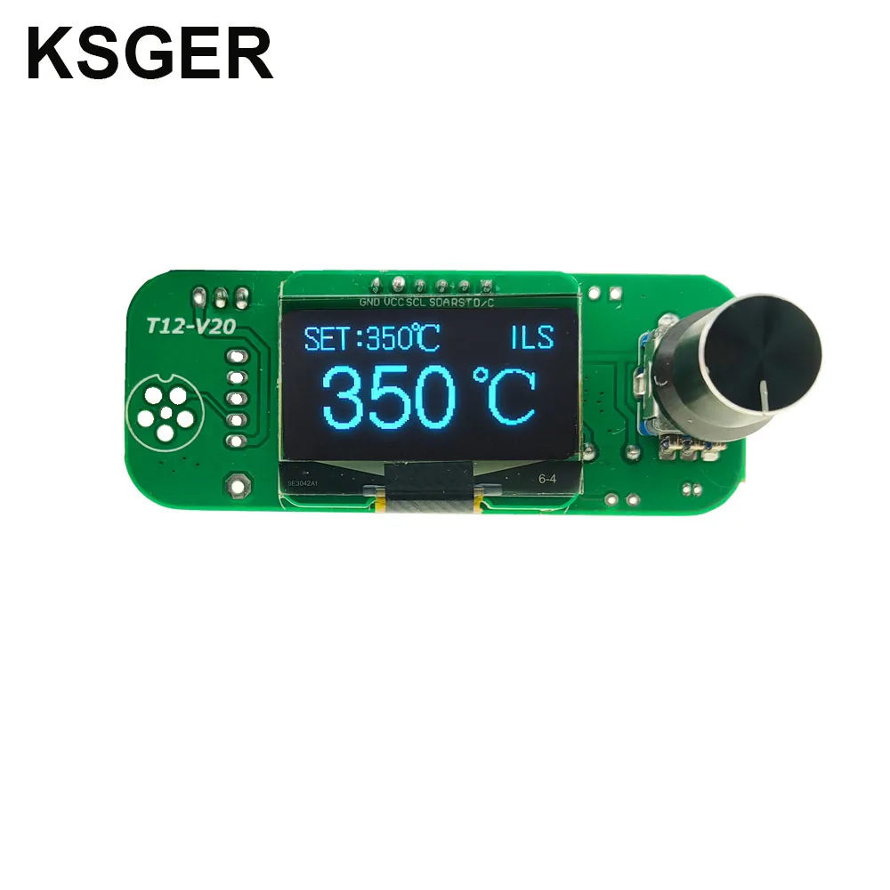 KSGER T12 STM32 OLED V3.1S Controller Soldering Station Welding Tools Auto Sleep 75W DIY Kits Quick Heating