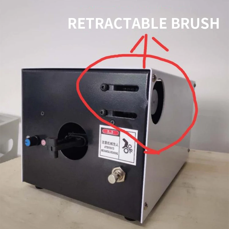 

Shielded wire brushing and twisting machine 220V small stripping and twisting machine 15W half stripping and twisting machine