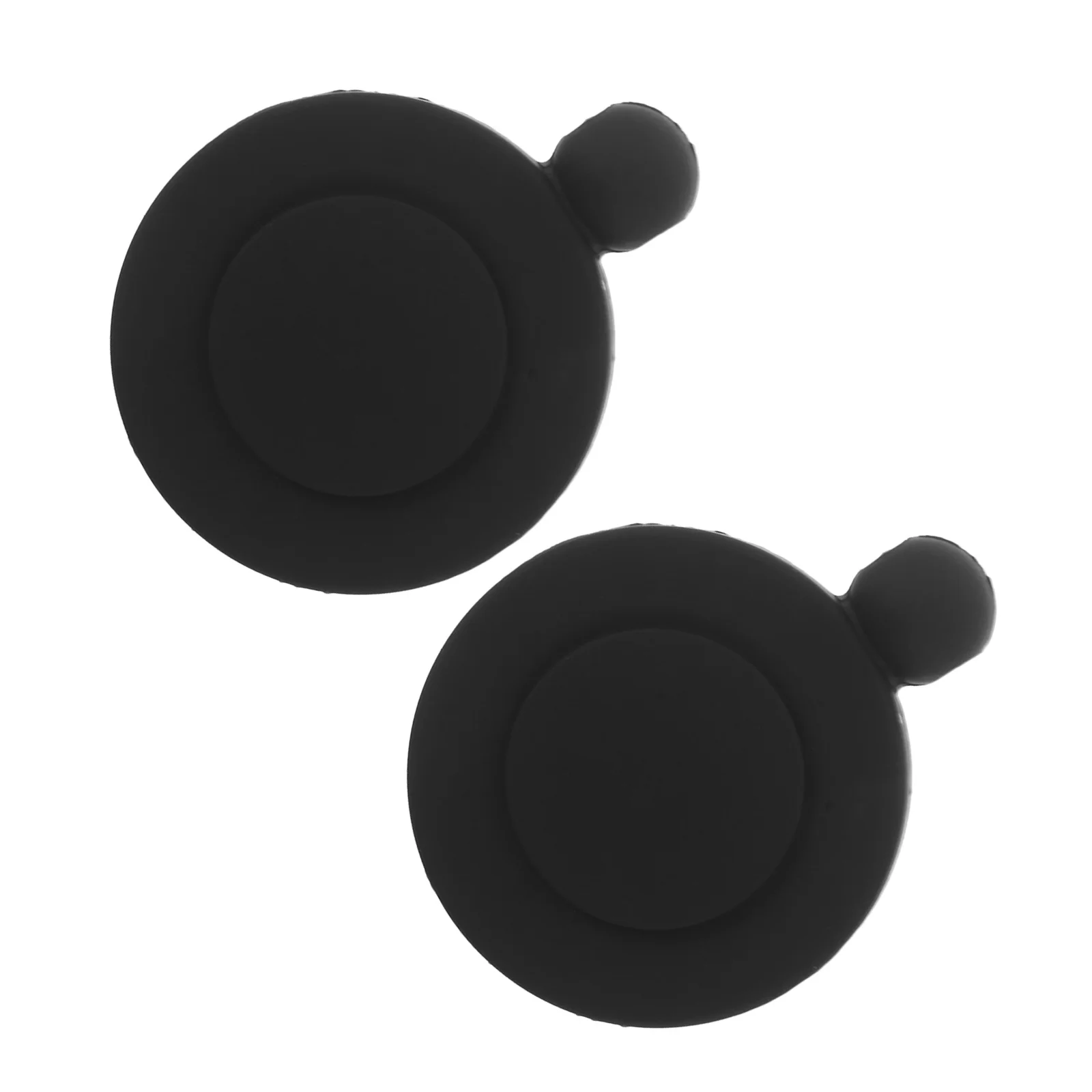 2pcs Golf Ball Marker Hat Clip Silicone Lightweight Red Ball Position Marking Disc Golf Cap Clip Holder Tool For Quick